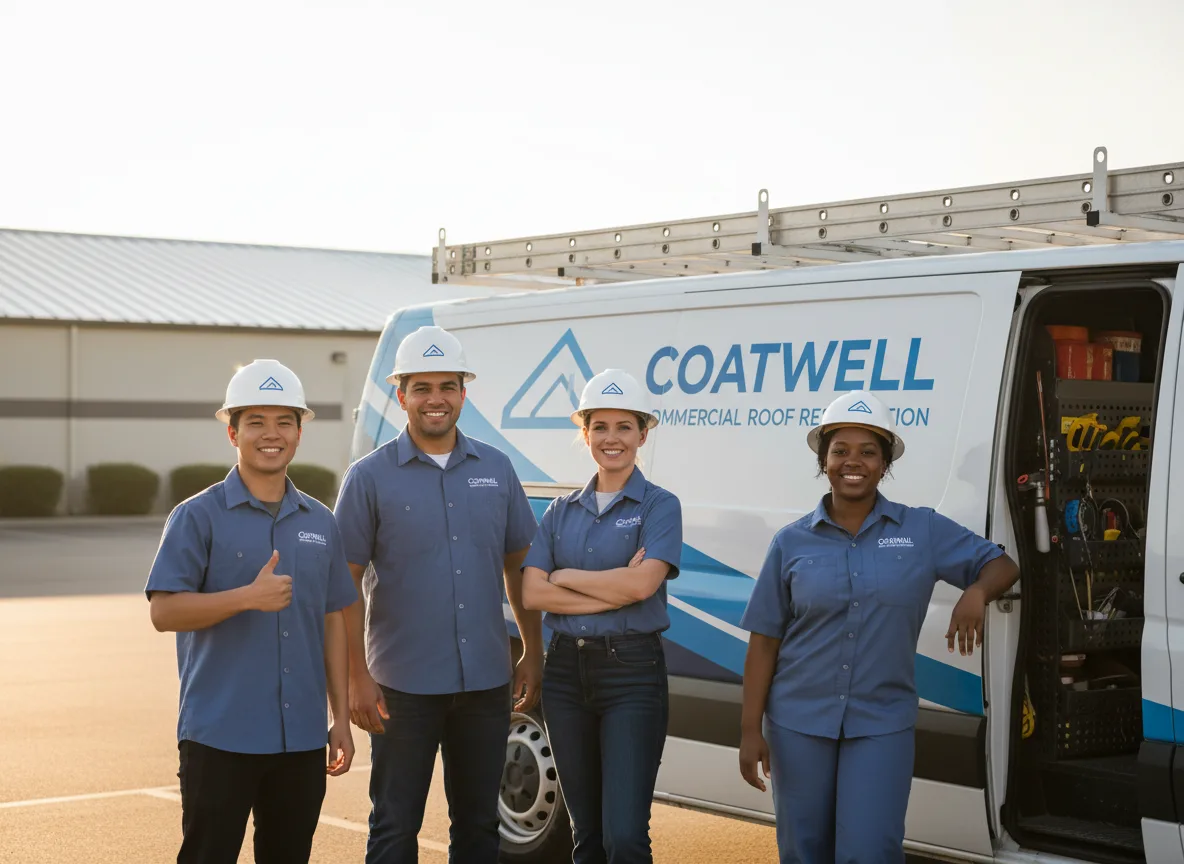 Commercial roof coating company in Phelps, NY